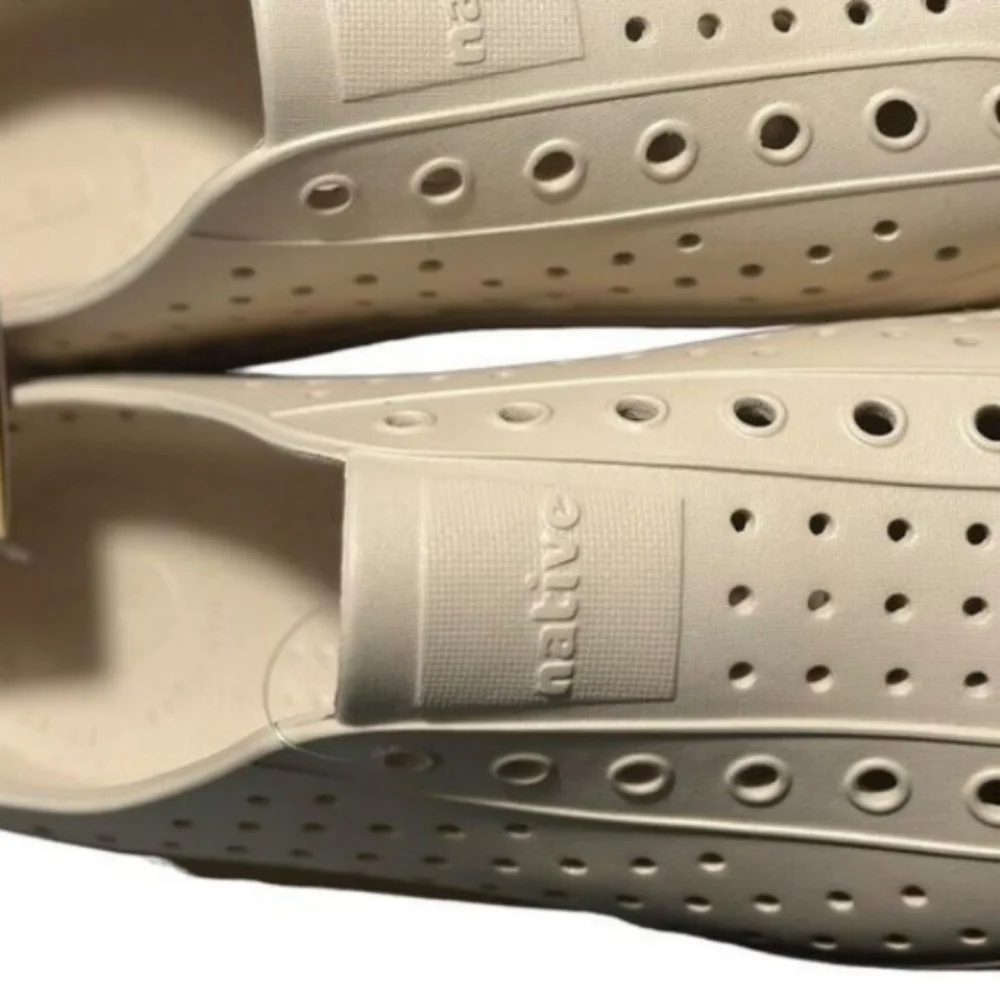 Native Shoes Men's Jefferson Bloom Archive Bone White Slip On Shoes